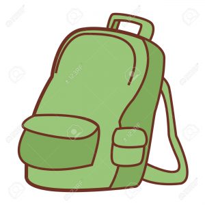 School backpack symbol icon vector illustration graphic design
