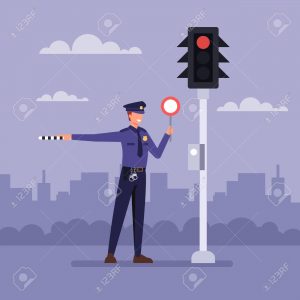 122475374-policemen-near-traffic-light-vector-flat-graphic-design-cartoon-illustration